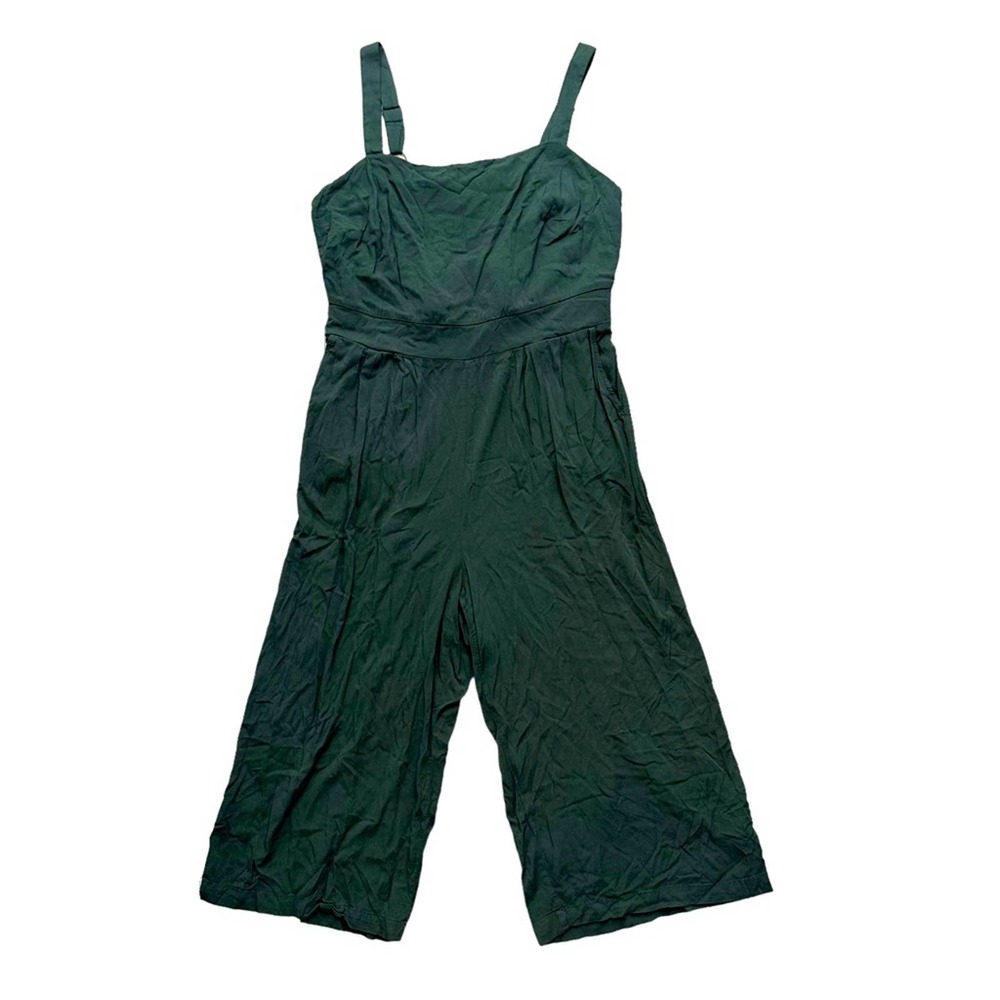 Torrid Green Sleeveless Jumpsuit Size 0X